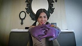 Latex Glove Fetish Asmr