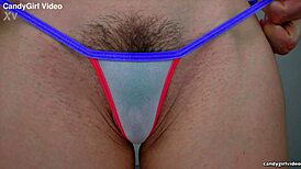 arielle lane putting them on the glass in 4k close-up