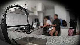 Hidden Camera Reveals Nymphomaniac Colombian Neighbor's Perfect Body In Bent Over Doggystyle!