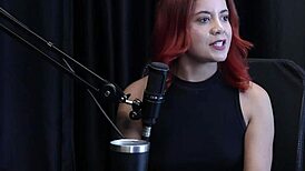 bruna ferrari reveals anal fetish in sheer red lingerie interview