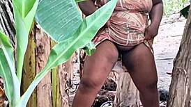 Emotional evangelical milf with big pussy peeing in public outdoors homemade