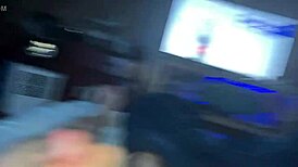 Hello there, what's up with this solo masturbation session?