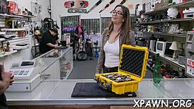 dilettante gets rough fucking in the back room