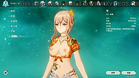 hexi wang mods nude jean in genshin impact