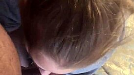 she sucks my big cock up good