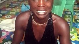 Crazy bitch twerks in sexy clothes then strips naked 😈