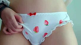 your classmate in cute underwear is addicted to vibration toys