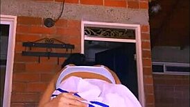 Maria's tight roommate shares sexual experience!