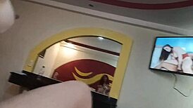 Mexican teen rides tight pussy with big natural tits intensely