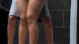 At the family party, my brother-in-law and I reunite with cum on ass