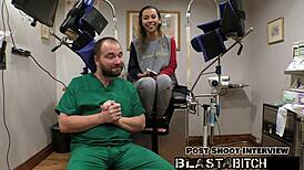 Kalani Luana's breasts get blasted with cum in POV version.