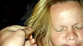 Milf Gives Quick Blowjob