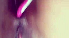 Ebony Babe Enjoys Anal Brush Play Leading To Intense Masturbation