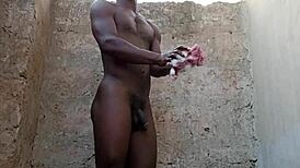 Enjoying Sex in Shower with Big Cock Feels Amazing