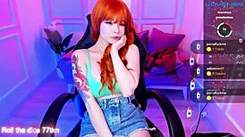 Does this beautiful Asian seductress show off her sexy body?