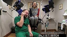 Kalani Luana's breasts get blasted with cum in POV version.