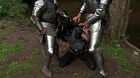 Petra Bendova Lets Her Lord And His Men Fuck Her Butt Hole