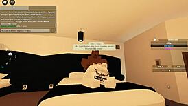 145 roblox porn blacked with cum on tits, ass, blowjob, assfucking, anal, riding