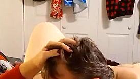 Jerry Sucks Whip Cream Off Milf's Big Tits And Eats Pussy To Orgasm