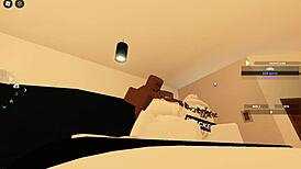 145 roblox porn blacked with cum on tits, ass, blowjob, assfucking, anal, riding