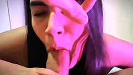 Insane deep throat action with cumshots