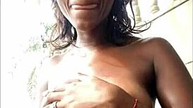 in outdoor public spot, crazy babe flashes cameltoe and squirts pussy creampie