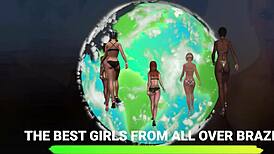 Tourist meets beautiful Larissa