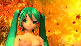 hatsune miku in velvet arabesque project diva nude mod.
