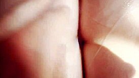 Stepsister’s Shaved Pussy Soaked in Cum! How Did This Quickie Creampie Happen?