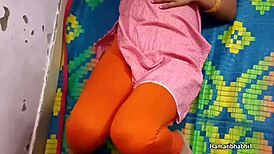 Hot Indian Desi Bhabhi Gets Wild in Bed