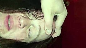 Deep Throat A Big Cock With Intense Action