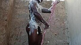 Enjoying Sex in Shower with Big Cock Feels Amazing