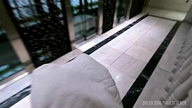 omg i cant believe marina gold took it so rough... reverse pov shower anal, gagging sloppy mess!