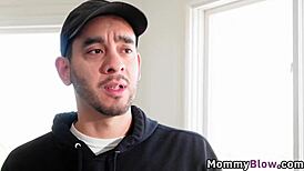 Texas Patti rewards the plumber with a wet blowjob