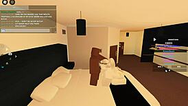 145 roblox porn blacked with cum on tits, ass, blowjob, assfucking, anal, riding