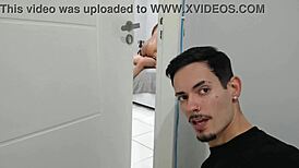 fomos pegos no flagra pelo amigo do meu marido