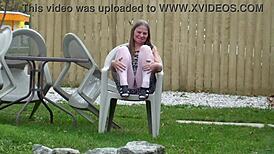 Wife comes home soaked and ready for fucking!