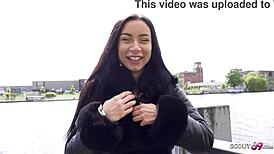 Hey, watch perfect German Latina teen Caramella Del X in casting fuck