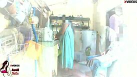 Cheating wife fucks bill collector