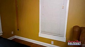 Fat ass ebony teen 18+ grinds daddy until he cums loudly!