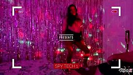 Stunt cock fiercely fucks asian maxine's stripper pussy with intense facial.