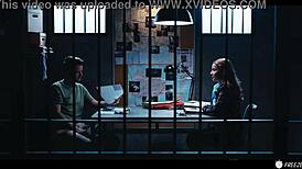 detective agatha vega face fucked while time frozen