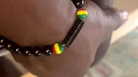 Sneak Peak Of Bbc Toy Penetrating White Pussy!