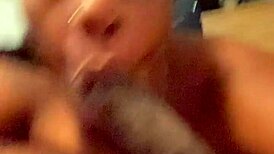 i throat that big ebony cock like a goat