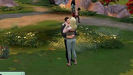 Military guy enjoys outdoor activities in the public park