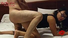 Mature follower grabs florcita in doggy anal