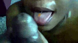 Sexxxy Terras shows off her thick ass while masturbating and giving a blowjob