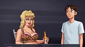 i love how this redneck milf fucks huge cocks