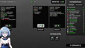 what's up with this brotato gameplay featuring anime hentai elements?