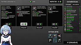 what's up with this brotato gameplay featuring anime hentai elements?